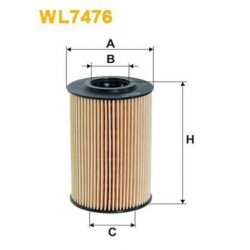 FILTER ULJA ULOZAK GOLF 6 1.6 TDI WIX