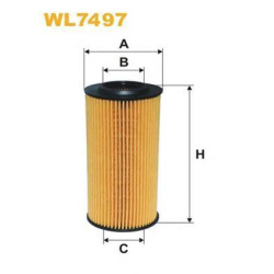 FILTER ULJA VOLVO 2.4 D5 2010- WIX