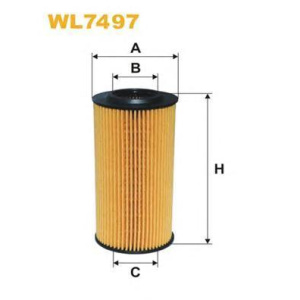 FILTER ULJA VOLVO 2.4 D5 2010- WIX