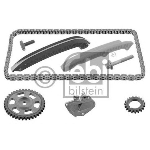 LANAC SA ZUPCANICIMA FABIA 1.2 MOTORI BBM, CHFA 2005-2014 FEBI veliki set