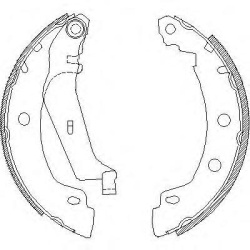 PAKNOVI RENO MEGAN 1996-2003 ROADHOUSE 203x39mm
