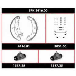 PAKNOVI RENO MEGAN 1996-2003 ROADHOUSE SET 203x39mm