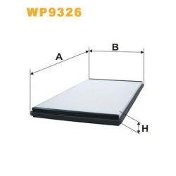 FILTER KABINE BMW X5-ROVER papir 2000-2006 WIX