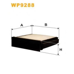 FILTER KABINE VOLVO - MITSHUBISHI CARISMA 1996-2006 WIX
