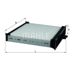 FILTER KABINE RENO SENIC papir 2004-2009 MAHLE
