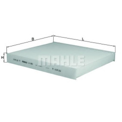 FILTER KABINE GOLF 7 papir 2012-2020 MAHLE