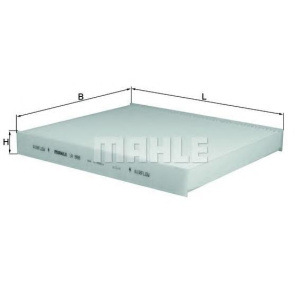 FILTER KABINE GOLF 7 papir 2012-2020 MAHLE