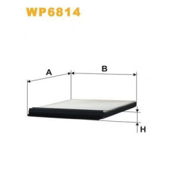 FILTER KABINE CITROEN XSARA - BERLINGO PEZO PARTNER 1997-2008 WIX