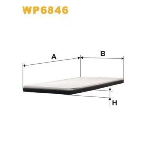 FILTER KABINE Renault Megane 1 -99 Wix