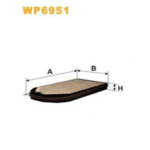 FILTER KABINE BMW 7 E38 95-01 Wix