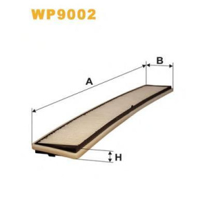 FILTER KABINE BMW 3 E46 PAPIR 1998-2005 WIX