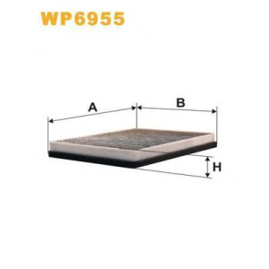 FILTER POLEN BMW E39 carbon -2004 WIX