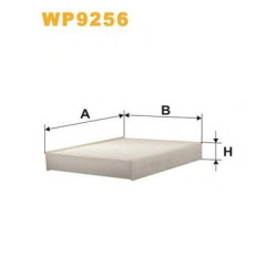 FILTER KABINE PEZO 207 2006-2019 papir WIX