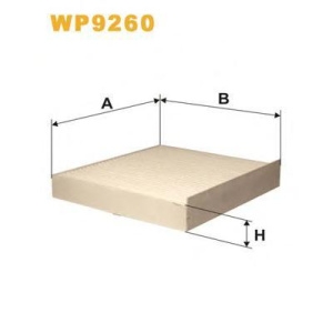 FILTER KABINE ALFA 159 papir 2005-2011 WIX