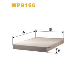 FILTER KABINE TRANSPORTER T5 papir 2003-2019 WIX