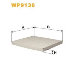 FILTER KABINE TOYOTA AVENSIS 2003-2008 WIX