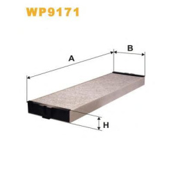 FILTER KABINE PEZO 607 2000- WIX