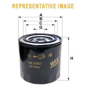 FILTER ULJA MAZDA 3 - MAZDA 6 2012- WIX