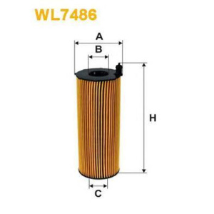 FILTER ULJA ULOZAK AUDI A6 TDI 2004- WIX