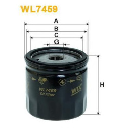FILTER ULJA FORD FOKUS 1.6Ti, 1.5 EcoBoost 2004-2020 WIX
