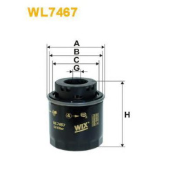 FILTER ULJA GOLF 1.4 tsi-fsi -2013 WIX