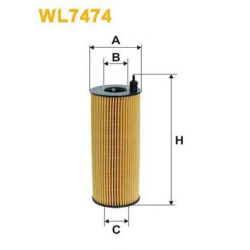 FILTER ULJA BMW 1.8-2.0 DIZEL N47 -2013 WIX