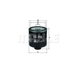 FILTER ULJA OCT/LU 1.4  97-02.MH