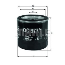 FILTER ULJA GOLF 7, GOLF 8, PASAT B8, 1.2-1.5 TSI -2024 MAHLE
