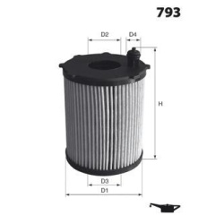FILTER ULJA PEZO-CITROEN 1.6hdi 2012- MECAFILTER