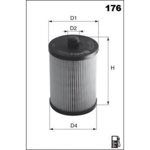 FILTER ULJA RENO MEGAN 1.2 TCE 2012- MECAFILTER