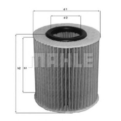 FILTER ULJA BMW 1.6-2.0 E46 -2011 MAHLE