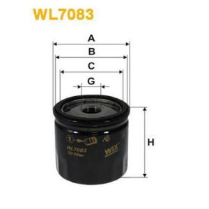 FILTER ULJA FIAT PUNTO 1.9jtd 1996-2012 WIX