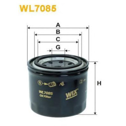 FILTER ULJA DAEWO CHEVROLET MATIZ 0.8-1.0 1998-2007 WIX