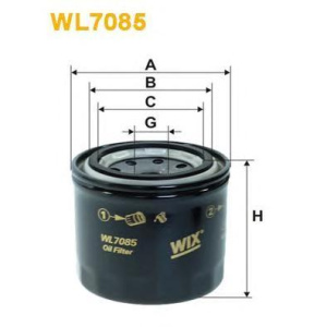 FILTER ULJA DAEWO CHEVROLET MATIZ 0.8-1.0 1998-2007 WIX
