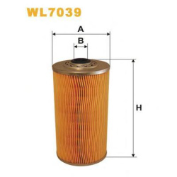 Filter ulja Bmw 3-5 2.4 td 1985-1991 Wix