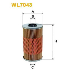 FILTER ULJA OMEGA B 2.5TD, BMW E34-E36 -1998 WIX