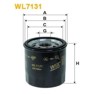 FILTER ULJA TOYOTA 1.3-2.0 - PEŽO 108 - CITROEN C1 1985-2018  WIX