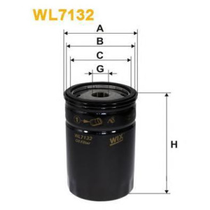 Filter ulja MERCEDESes Benz 124 200E  85-93 Wix