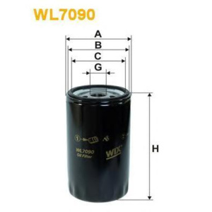 Filter ulja Ford 1.6 D 1984-1989 Wix