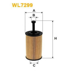 FILTER ULJA 1.4i-1.6i CITROEN C2 BERLINGO PEZO 206 ULOZAK -2011 WIX