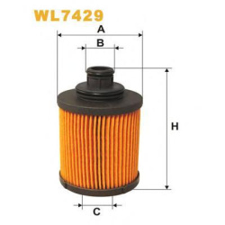FILTER ULJA CORSA C-D 1.3 CDTI - FIAT 1.3 MJTD -2012 WIX