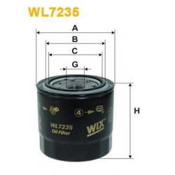 FILTER ULJA TOYOTA 2.0 D-4D 1997-2007 WIX