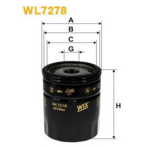 Filter ulja Rover 1.4-2.0  1990- Wix