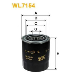 Filter ulja MITSHUBISHI PAJERO 2.5TD 86-