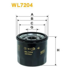 Filter ulja Renault Clio 2 1.2 16V D7F