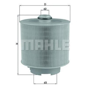 FILTER VAZDUHA AUDI A6 2.4-4.2 tfsi 2005-2011 MAHLE