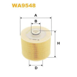 FILTER VAZDUHA AUDI A6 2.4-4.2 tfsi 2005-2011 WIX