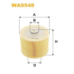 FILTER VAZDUHA AUDI A6 2.4-4.2 tfsi 2005-2011 WIX
