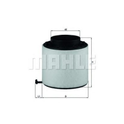 Filter vazduha Audi A4 - A5 2.0-3.0 tdi 2007-2017 Mahle-Knecht
