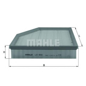 FILTER VAZDUHA BMW E60 E61 -2010 MAHLE